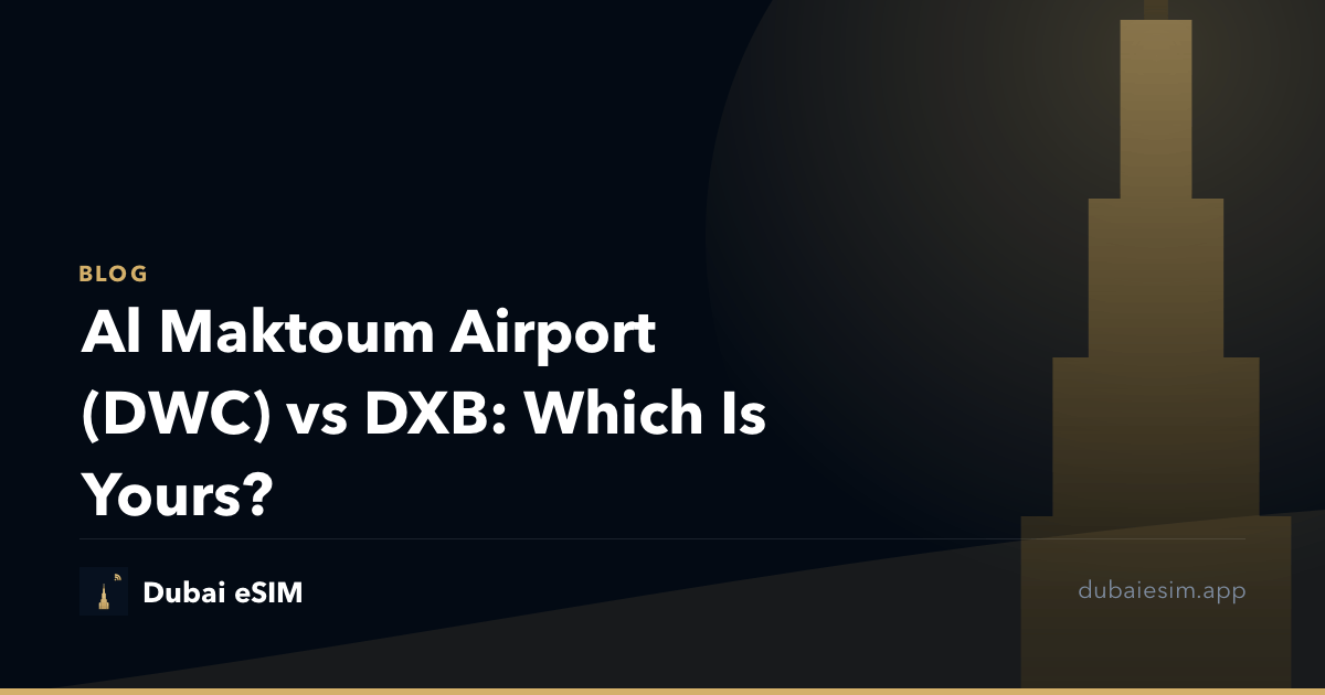 Al Maktoum Airport (DWC) vs DXB: Which Is Yours?